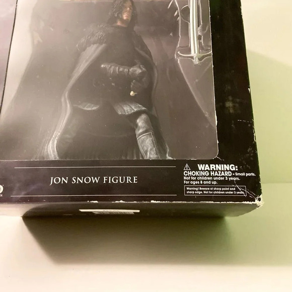 2014  Game Of Thrones Jon Snow Action Figure Dark Horse Deluxe HBO - Picture 3 of 16